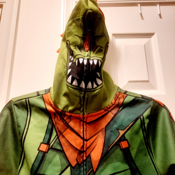 SOLD Fortnite Boys Hoodie Full Face Cover- Small/ Medium - Picture 5 of 12